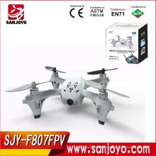 F807 quad-rotor RC drone 2.4ghz 4ch gro radio control ufo with fpv hd camera rc toys air plane